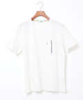 スノーコットンリネン 鹿の子 クルーネックTシャツ【接触冷感】