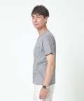 スノーリネン 鹿の子 クルーネックTシャツ【接触冷感】