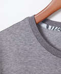 スノーコットンリネン 鹿の子 クルーネックTシャツ【接触冷感】
