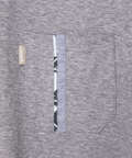 スノーコットンリネン 鹿の子 クルーネックTシャツ【接触冷感】