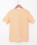 スノーコットンリネン 鹿の子 クルーネックTシャツ【接触冷感】