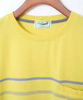 パネルボーダー デザイン Tシャツ