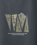 チェック柄 ロゴ プリントTシャツ