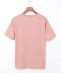チェック柄 ロゴ プリントTシャツ