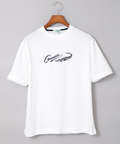 プレーティング天竺 ロゴプリント Tシャツ【一部店舗限定】