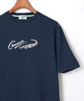 プレーティング天竺 ロゴプリント Tシャツ【一部店舗限定】