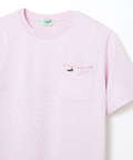 リネンライク ポケットパイピング Tシャツ