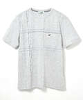 スノーコットン パネルチェック Tシャツ【接触冷感】