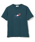 トリコロール ロゴプリント Tシャツ