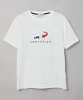 トリコロール ロゴプリント Tシャツ