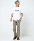 デニム調 ロゴプリント Tシャツ
