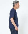 デニム調 ロゴプリント Tシャツ