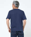 デニム調 ロゴプリント Tシャツ