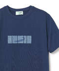 デニム調 ロゴプリント Tシャツ