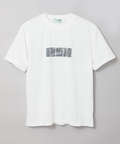 デニム調 ロゴプリント Tシャツ