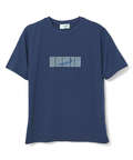 デニム調 ロゴプリント Tシャツ