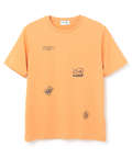 スタンププリント プレーティング Tシャツ