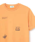 スタンププリント プレーティング Tシャツ