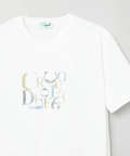 ロゴプリント Vネック Tシャツ
