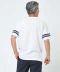 袖ライン フロント切り替え Tシャツ