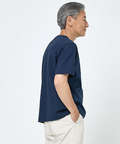 スノーコットン マルチストライプ Tシャツ【接触冷感】