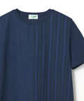 スノーコットン マルチストライプ Tシャツ【接触冷感】