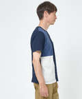 鹿の子 ブロック配色 Tシャツ【吸汗速乾】