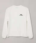 ロゴプリント クルーネック 長袖Tシャツ【オンラインショップ・一部店舗限定】
