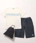 Tシャツ+ショートパンツセットアップ