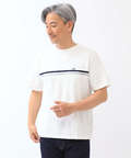 ドッキング ニット Tシャツ【手洗いOK】【吸汗速乾】