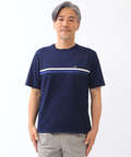ドッキング ニット Tシャツ【手洗いOK】【吸汗速乾】
