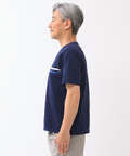 ドッキング ニット Tシャツ【手洗いOK】【吸汗速乾】