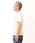 リンクス編み Vネック ベスト【手洗いOK】