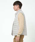 スタンドカラー ダウン ベスト