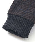 ウールブレンド チェック柄 グローブ