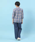 スノーコットンチェック柄シャツ