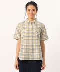 チェック柄シャツ