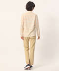 麻混サイドシャーリングシャツ