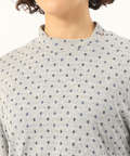 接結ハイネックTシャツ