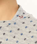 接結ハイネックTシャツ