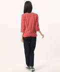ボーダークルーネックTシャツ