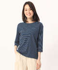 ボーダークルーネックTシャツ