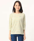 ボーダークルーネックTシャツ