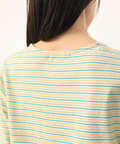 ボーダークルーネックTシャツ