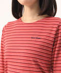 ボーダークルーネックTシャツ