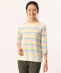 スノーコットンボーダーTシャツ