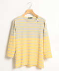 バイカラークルーネックTシャツ