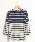 バイカラークルーネックTシャツ
