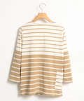 バイカラークルーネックTシャツ
