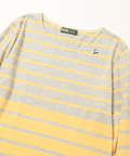 バイカラークルーネックTシャツ